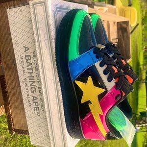 Bapesta “Crazy Black” slightly worn